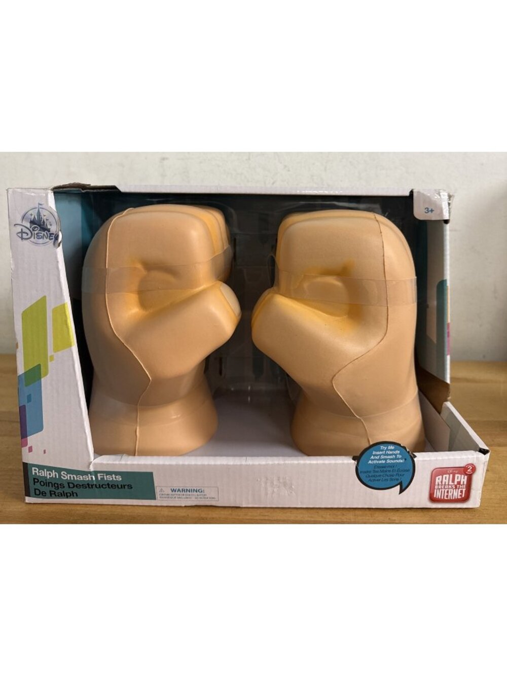 Disney Store Wreck-It Ralph Smash Fists from Ralph Breaks The Internet NIB.